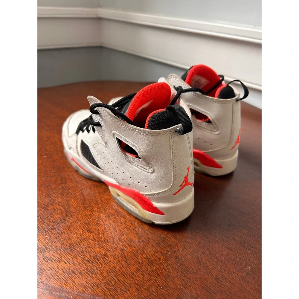 Jordan 6-17-23 White Infrared Black Kids Basketball Shoes DC7330-106